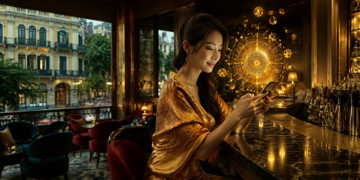 Người dùng Hà Nội kiểm tra thưởng hoàn tiền trên ứng dụng điện thoại