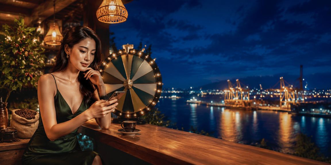 Người dùng tại Vũng Tàu kiểm tra kết quả quay số may mắn và tiền thưởng trên điện thoại